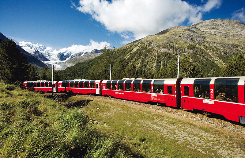 Gjennom Alpene med tog 22.-27.april 2027