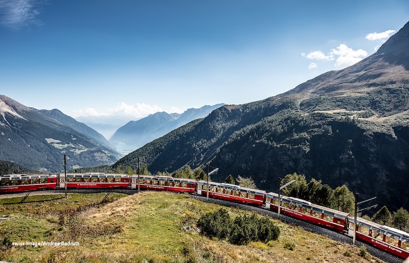 Gjennom Alpene med tog 27.aug-1.sep 2026